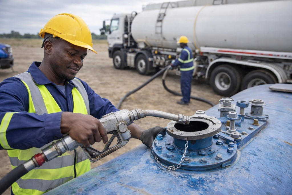 Fuel storage and distribution project: depot and tanker